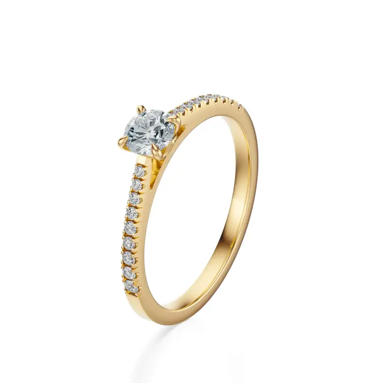 Pierścionek zaręczynowy z diamentami AJPZ_079